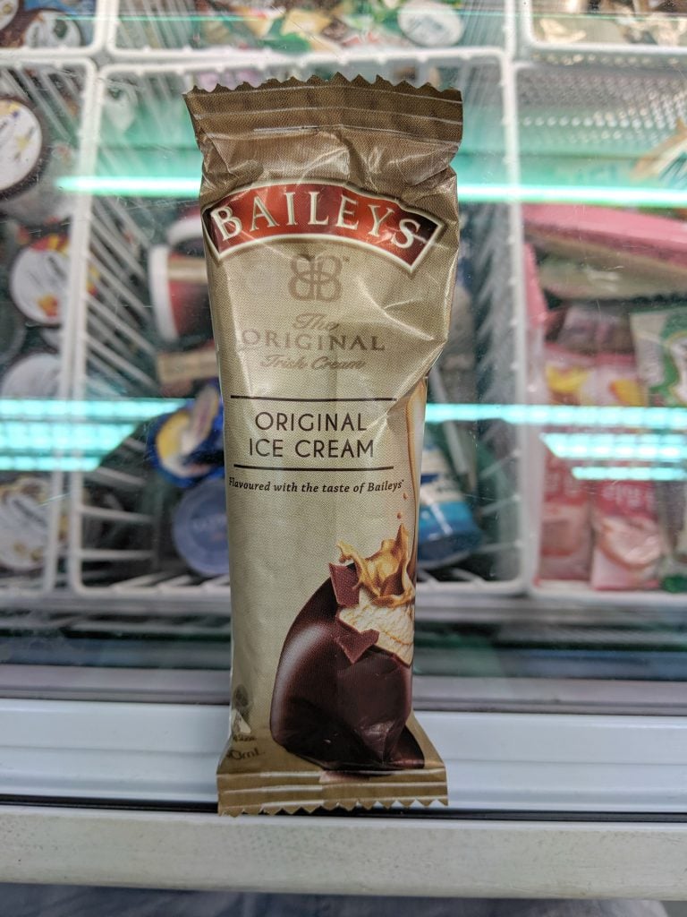 雪條試食