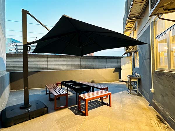 bbq party room industwood