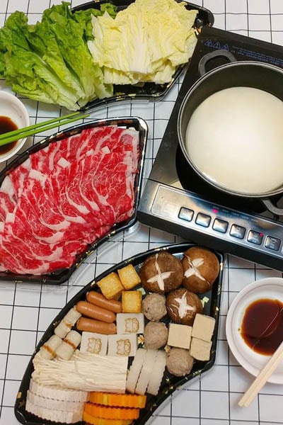 打邊爐火鍋套餐外賣自取牛摩