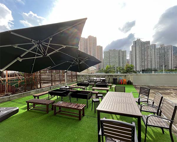 bbq party room Nomad Lounge
