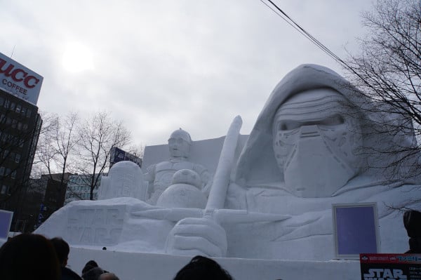 日本親子遊北海道雪祭