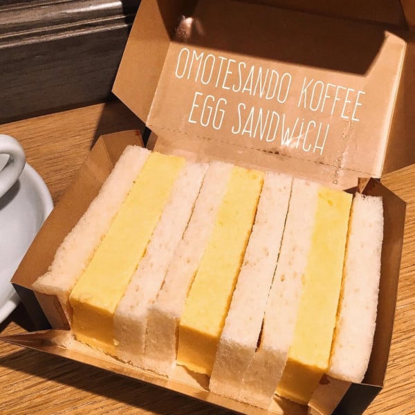 香港特色蛋治 Omotesando Koffee雞蛋三文治