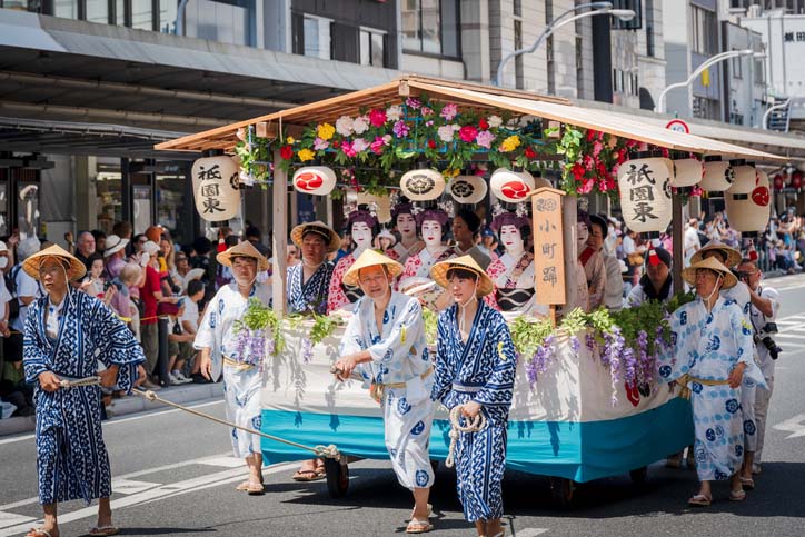 日本夏祭京都祇園祭