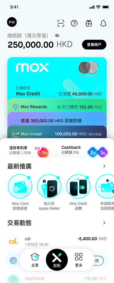 Mox即時借