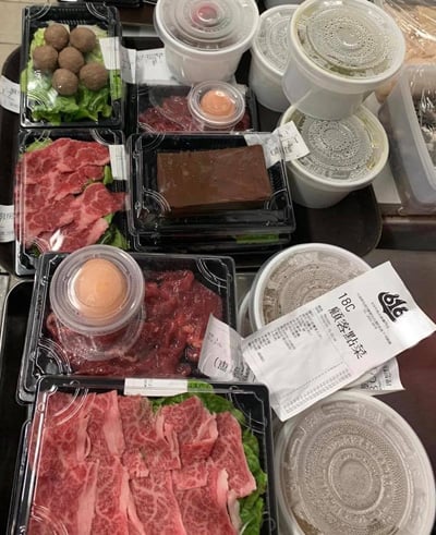 打邊爐火鍋套餐外賣自取616牛肉火鍋專門店