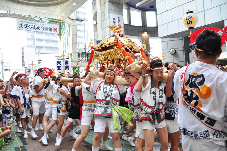 日本夏祭大阪天神祭