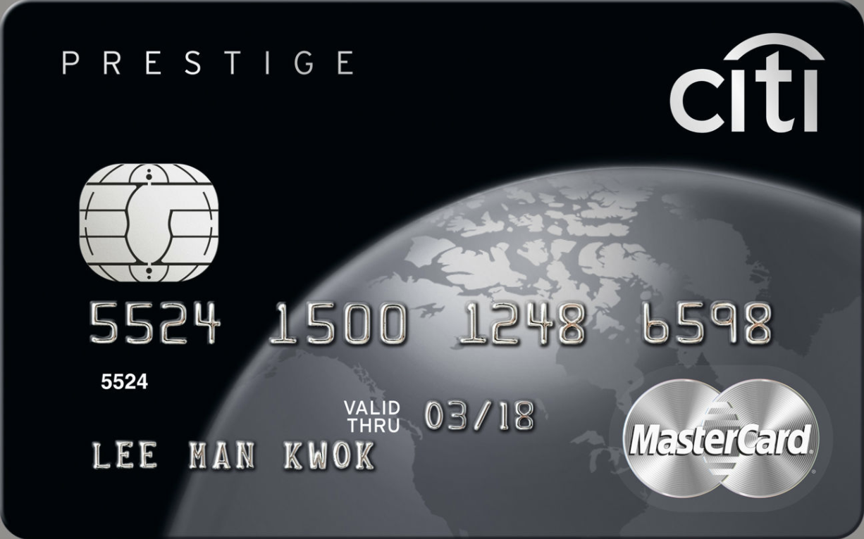 Citi Prestige 信用卡：免費住宿優惠