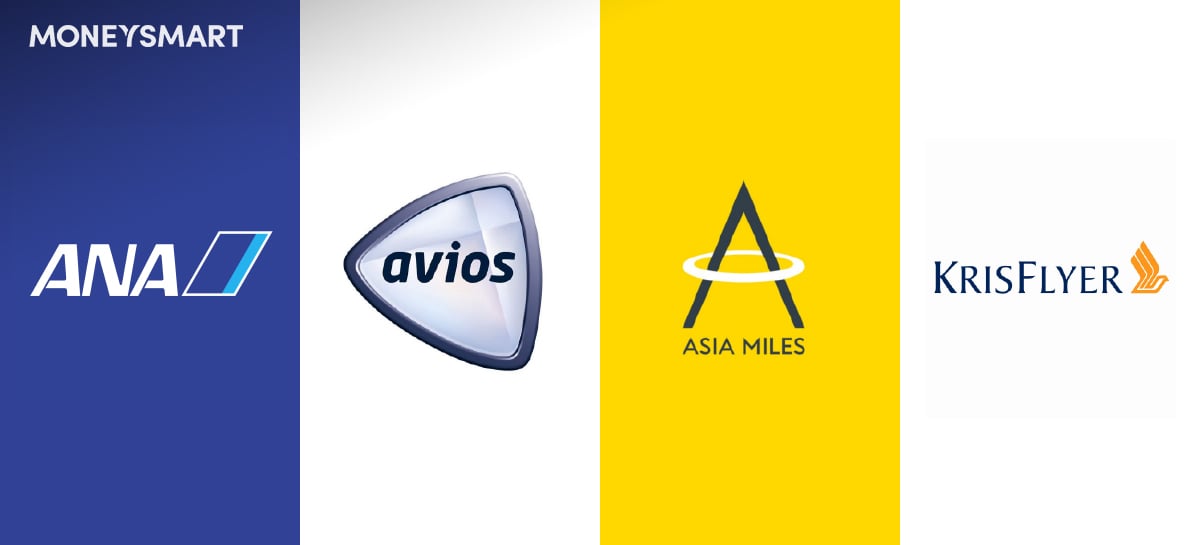 里數換機票兌換表 (亞洲篇)：Avios／Asia Miles／ANA／KrisFlyer